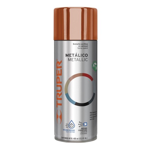 [102846] Pintura en aerosol, cobre metálico, bote tradicional, 400 ml PAM-CO-2