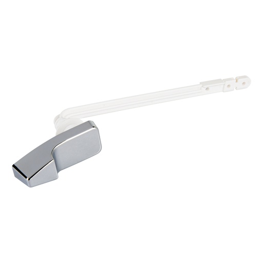 [49504] Palanca frontal plástica cromada para WC, FOSET PW-018