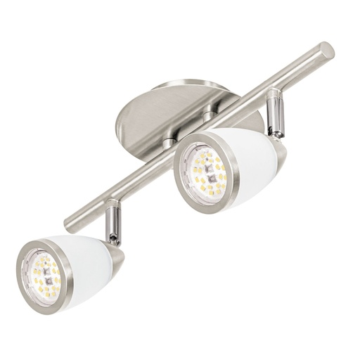 [49553] Luminario de sobreponer 2 spots base GU10, Verona, Volteck SOB-312S