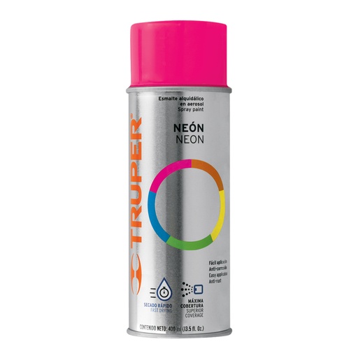 [102851] Pintura en aerosol, rosa neón, bote tradicional, 400 ml PAF-RS-2