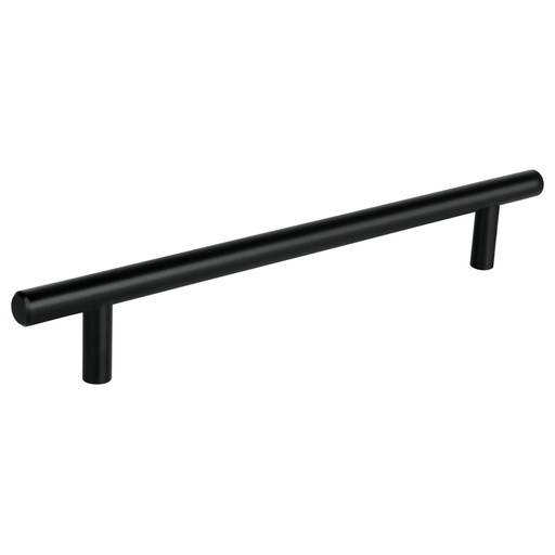 [49734] Jaladera de acero, 192mm, línea Cilindro, negro, HERMEX JAL-0364