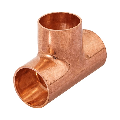 [49737] Tee sencilla de cobre 1', FOSET CC-763