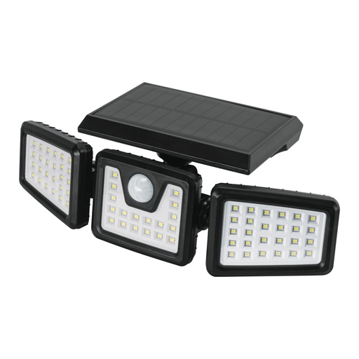 [49782] Luminario Solar LED 7 W con sensor de movimiento, Volteck ARB-801L