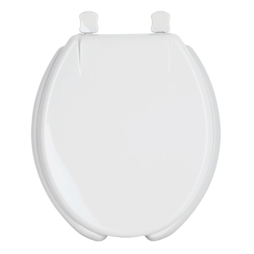 [49903] Asiento redondo con tapa para WC, abierto, blanco, FOSET AWC-40B