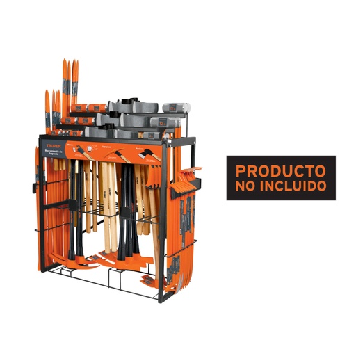 [55159] Rack para herramientas de alto impacto, México, Truper R-HIMP-3M