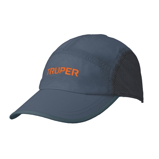 [60435] Gorra color gris, 100% poliéster, Truper GORT-G