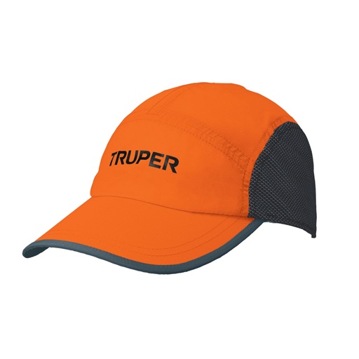 [60438] Gorra color naranja, 100% poliéster, Truper GORT-N