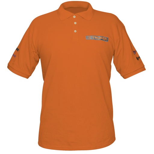 [60460] Playera polo para hombre, naranja, CH, Truper POL-NC-C