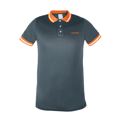 [61085] Playera polo performance para hombre, gris, EEG, Truper DRY-GC-XXG