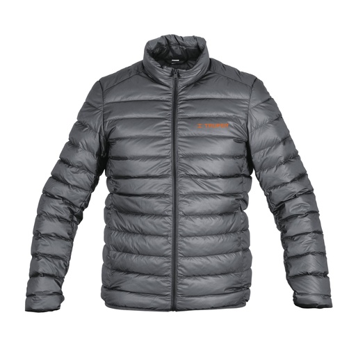 [66003] Chamarra de plumas ligera para hombre, gris, EG, TRUPER CHAM-GC-XG