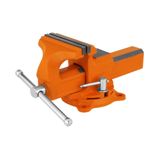 [100240] Tornillo de banco 5' tipo europeo de hierro nodular, Truper TA-5-L