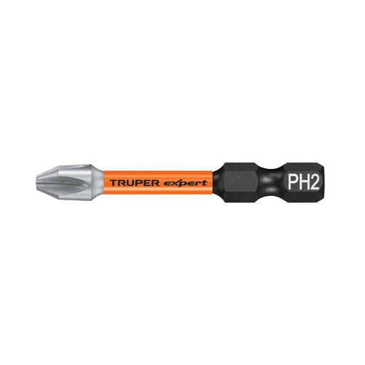 [100820] Estuche con 5 puntas de cruz PH2 de impacto largo 2', Expert PUDE-1202I