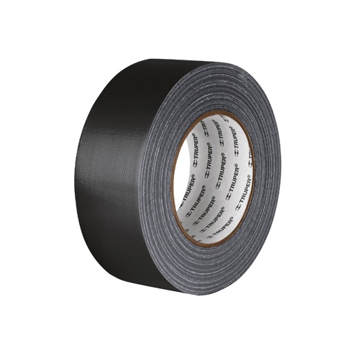 [103063] Cinta negra para ducto 50m x 48mm, espesor 0.19mm, Truper CDU-50XN