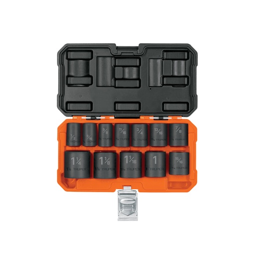 [100943] Juego de 12 dados cuadro 1/2' de impacto 6 puntas std JDI-1/2X12H