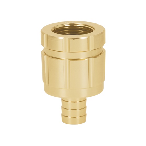 [101164] Conector 5/8' hembra robusto de aluminio, Truper CF-5/8R