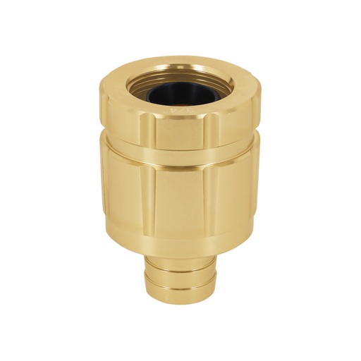 [101165] Conector 3/4' hembra robusto de aluminio, Truper CF-3/4R