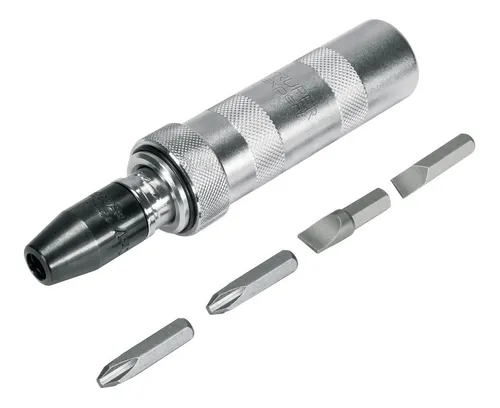 [101176] Desarmador de impacto con 4 puntas de acero S2 3/8', Expert DIMP-3/8X