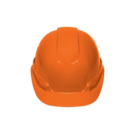 [101256] Casco de seguridad ventilado, ajuste de matraca, naranja CAS-NI