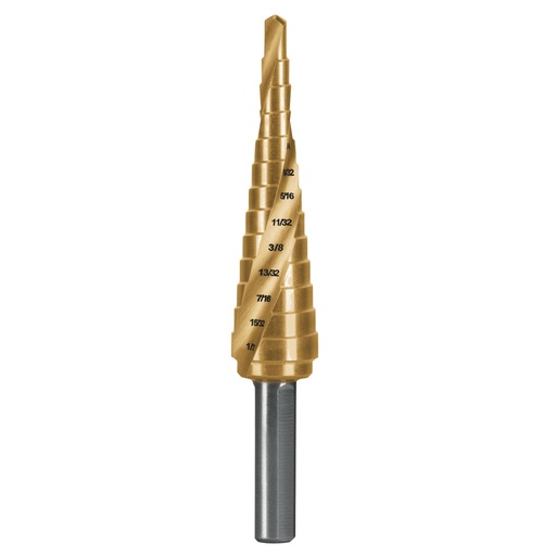 [101551] Broca escalonada titanio 13 escalones 1/8' a 1/2', Expert BES-13X