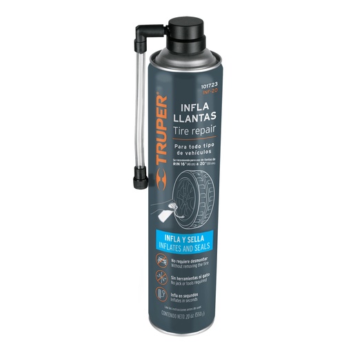 [101723] Inflallantas de 20 oz (550 g), Truper INF-20
