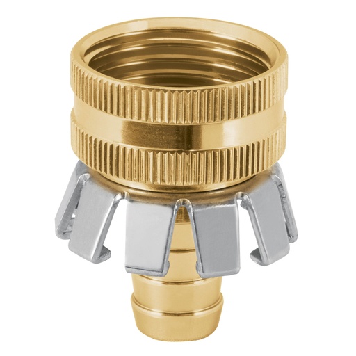[101732] Conector 1/2' hembra tipo garra de aluminio, Truper CF-1/2AG