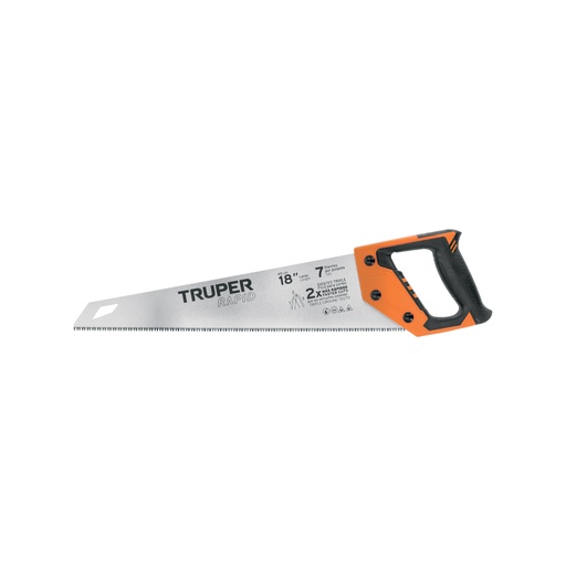 [101868] Serrucho Rapid 18', 7 DPP, mango Comfort grip, Truper STR-18
