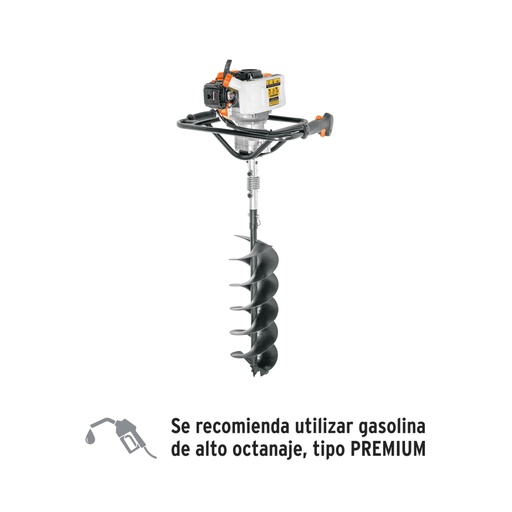 [103204] Ahoyadora / motoperforadora a gasolina 52cc, Truper AHO-52