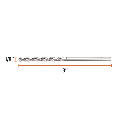 [102184] Broca HSS 1/8' Trusilver para metal, Truper BAV-1/8-S