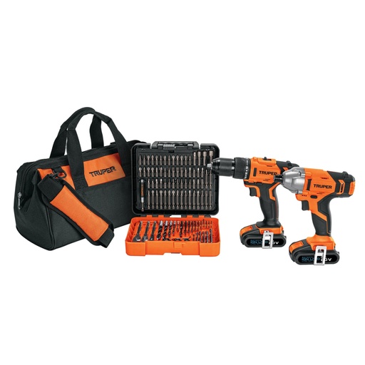 [102202] Combo rotomartillo/destornillador impacto, 20V, PRO COMBO-20A