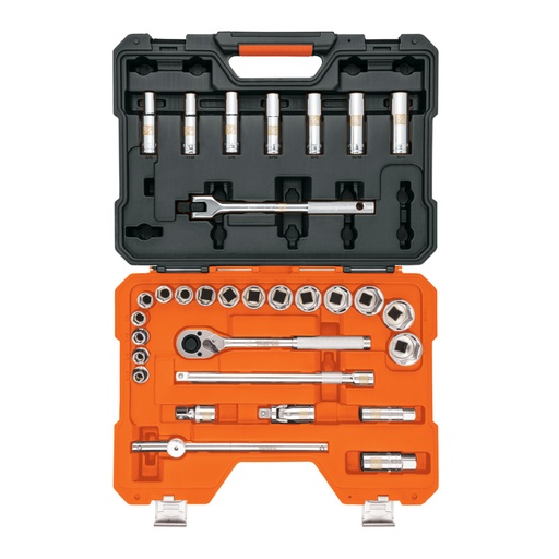 [102260] Juego de 31 herramientas cuadro 1/2' std para mecánico JD-1/2X31P