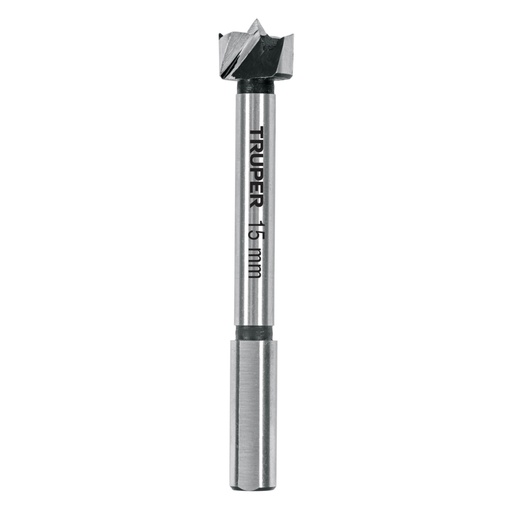 [102318] Broca forstner 15 mm para madera, TRUPER BFM-15