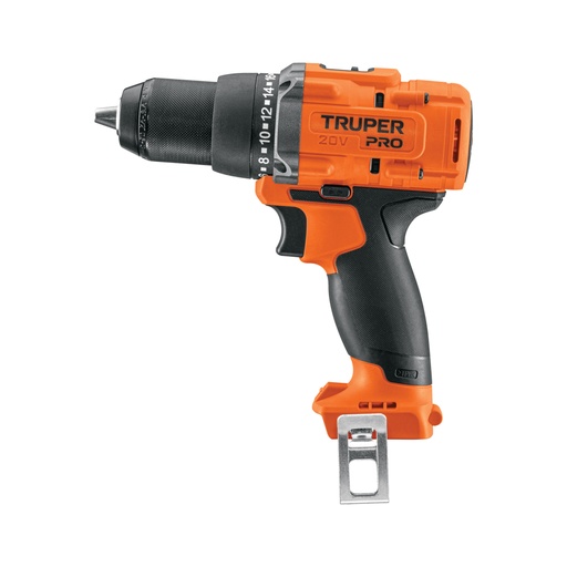[103250] Taladro 1/2', 20V, sin accesorios, TRUPER PRO TALI-20AS