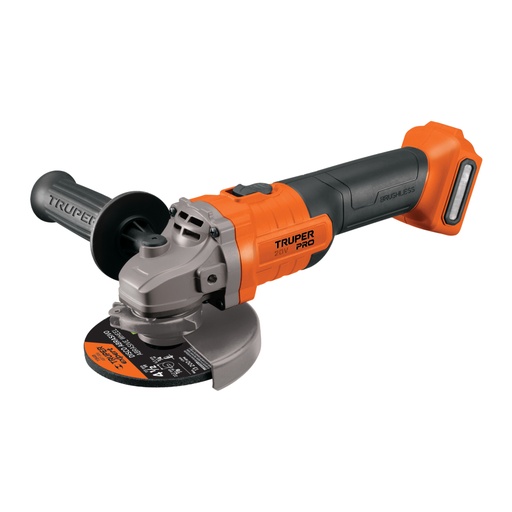 [103255] Esmeriladora 4-1/2', 20V, sin accesorios, TRUPER PRO ESMI-20AS