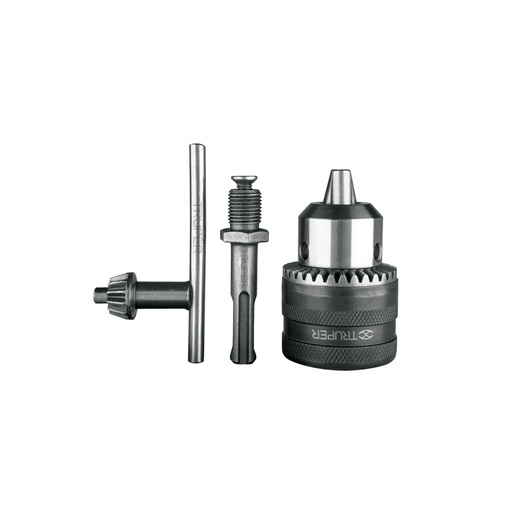 [102475] Broquero 1/2' con llave y adaptador SDS Plus, TRUPER BRO-1/2S