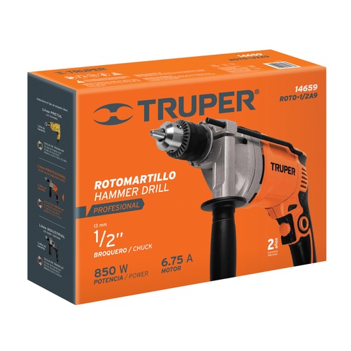 [102488] Caja de empaque de repuesto para ROTO-1/2A9, Truper CJ-ROTO-1/2A9
