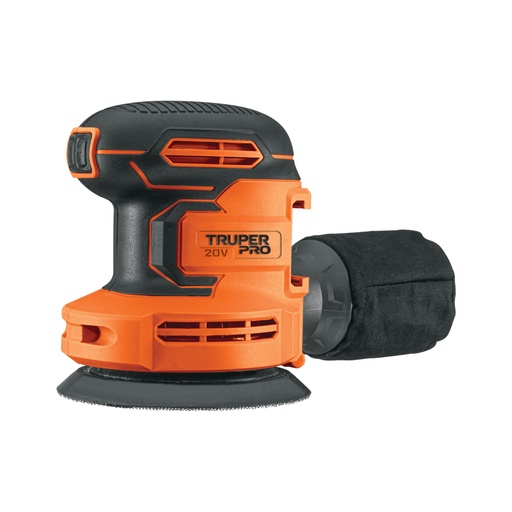 [103261] Lijadora roto-orbital 5', 20V, sin accesorios, TRUPER PRO LIRI-20AS