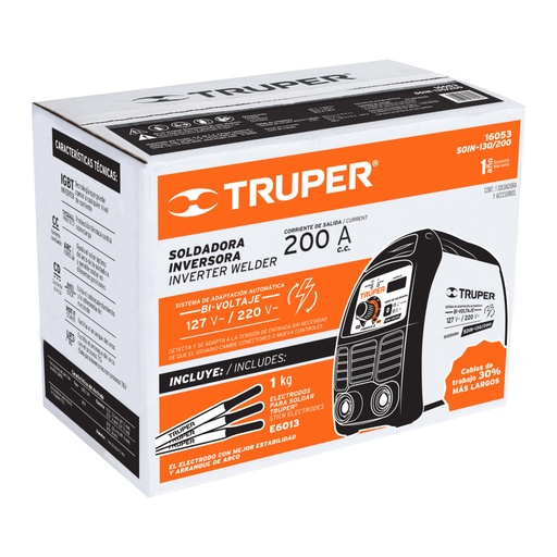 [102557] Caja de empaque de repuesto para SOIN-130/200, Truper CJ-SOIN-130/200