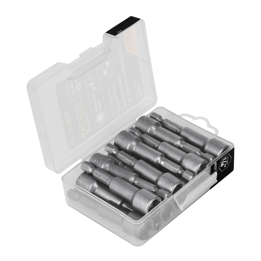 [102612] Estuche con 15 dados magnéticos de 3/8' largo 2-1/2', Expert PUDE-9027-15