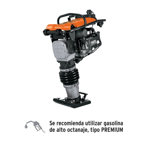 [102971] Bailarina compactadora 5.5 HP, motor Honda GX160, Truper BAI-55