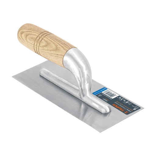[103037] Llana mini 8' canto recto, 6 remaches, mgo madera, Truper LLM-8