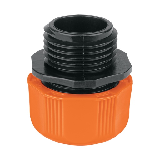 [103060] Conector 1/2' macho de ABS con tuerca de ajuste manual CM-1/2T