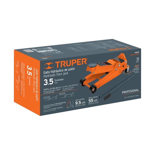 [103064] Caja de empaque de repuesto para GAPRO-3.5PB, Truper CJ-GAPRO-3.5PB