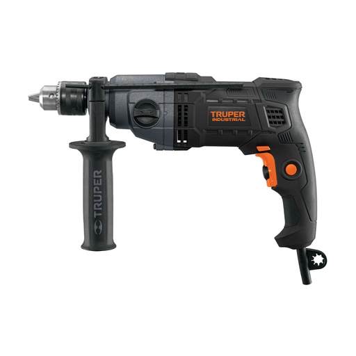 [103068] Taladro 1/2', 800W dos velocidades, TRUPER INDUSTRIAL TAL-1/2N2