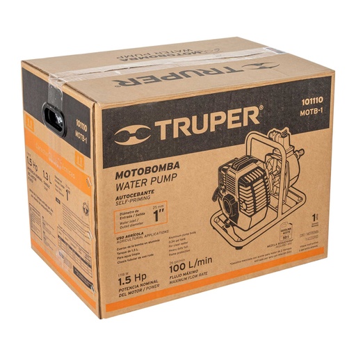 [103069] Caja de empaque de repuesto para MOTB-1, Truper CJ-MOTB-1