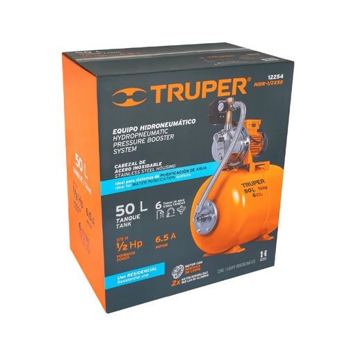 [103137] Caja de empaque de repuesto para HIDR-1/2X50, Truper CJ-HIDR-1/2X50