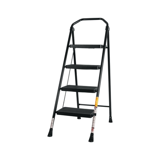 [103144] Escalera tubular, plegable, 4 peldaños, Truper ESTU-4