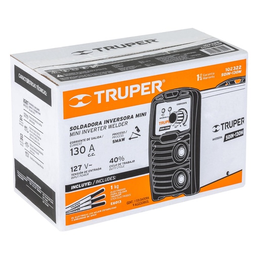 [103145] Caja de empaque de repuesto para SOIN-130M, Truper CJ-SOIN-130M