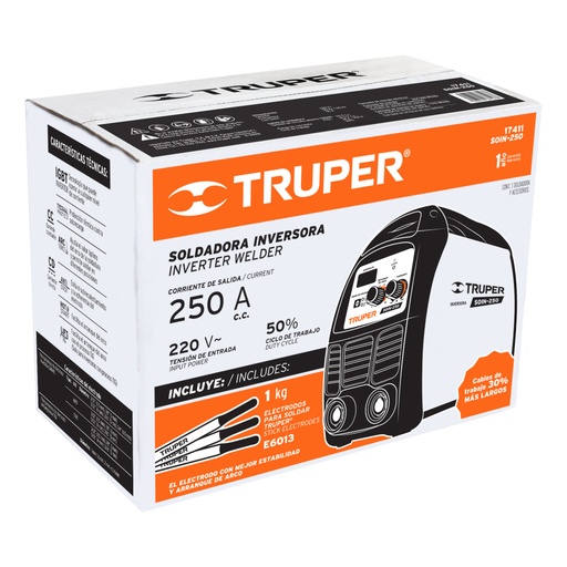 [103148] Caja de empaque de repuesto para SOIN-250, Truper CJ-SOIN-250
