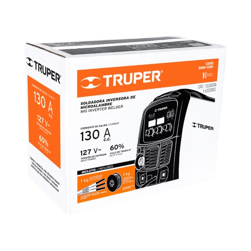 [103149] Caja de empaque de repuesto para SOMI-130X, Truper CJ-SOMI-130X