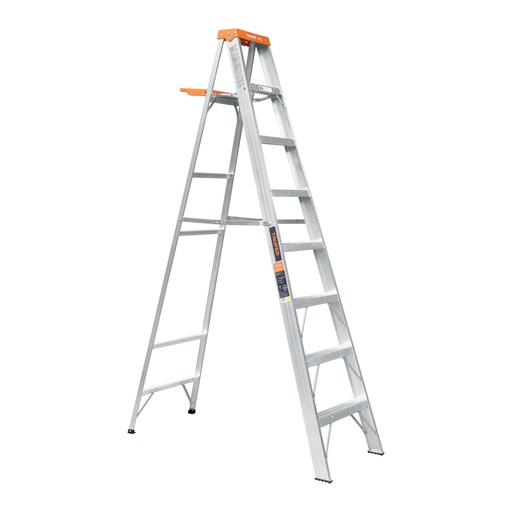[10337] Escalera de tijera tipo II 7 peldaños y bandeja, Truper EST-27
